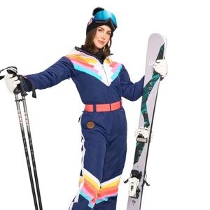 Tipsy Elves Santa Fe Shredder One Piece Snowsuit